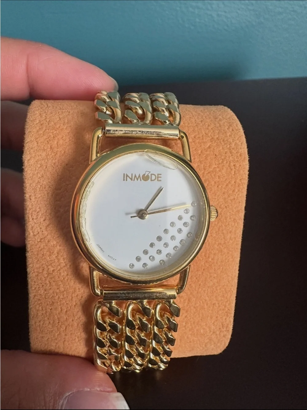 Gold Chain-Link Women's Watch - Gold